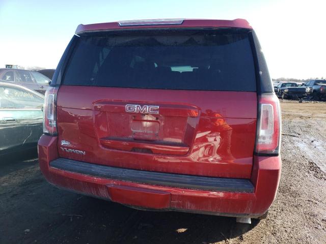 1GKS2BKC3FR506811 - 2015 GMC YUKON SLT RED photo 6