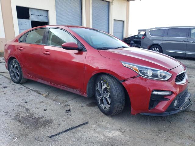 3KPF24ADXLE150741 - 2020 KIA FORTE FE RED photo 4