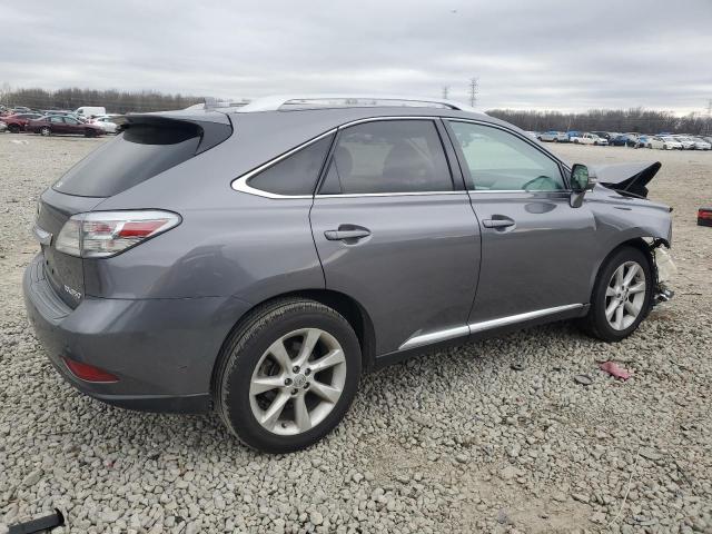 2T2ZK1BA4CC073035 - 2012 LEXUS RX 350 GRAY photo 3