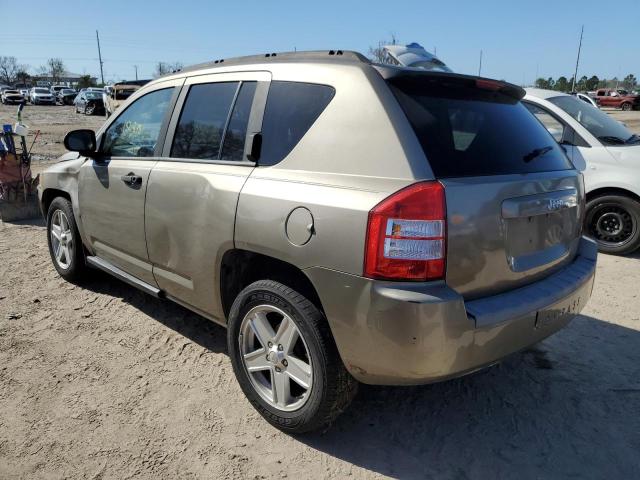 1J8FT47W77D190460 - 2007 JEEP COMPASS GOLD photo 2