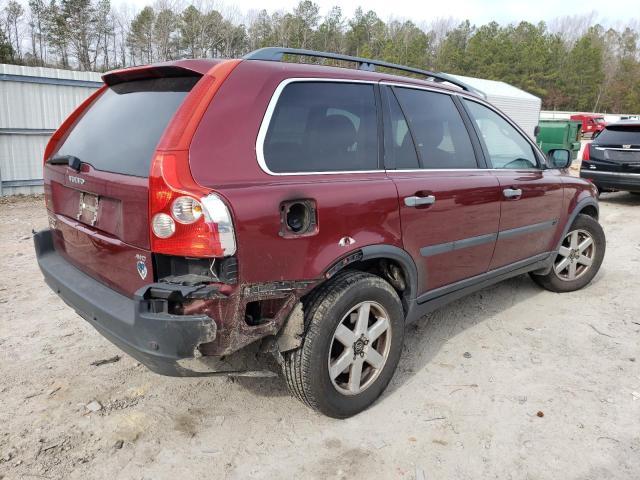 YV4CZ592761280827 - 2006 VOLVO XC90 RED photo 3