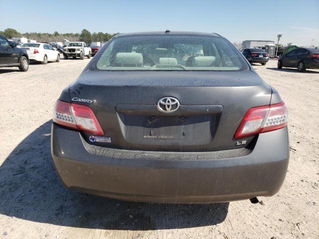 4T4BF3EK3BR159708 - 2011 TOYOTA CAMRY BASE CHARCOAL photo 6