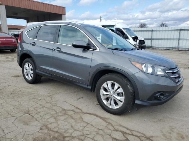 2HKRM4H79EH645499 - 2014 HONDA CR-V EXL GRAY photo 4