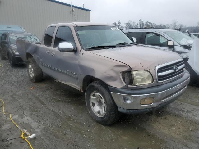 5TBRT3412YS075514 - 2000 TOYOTA TUNDRA ACCESS CAB ნაცრისფერი ფოტო 4