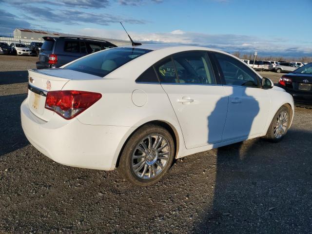 1G1PJ5SB6D7145444 - 2013 CHEVROLET CRUZE ECO WHITE photo 3