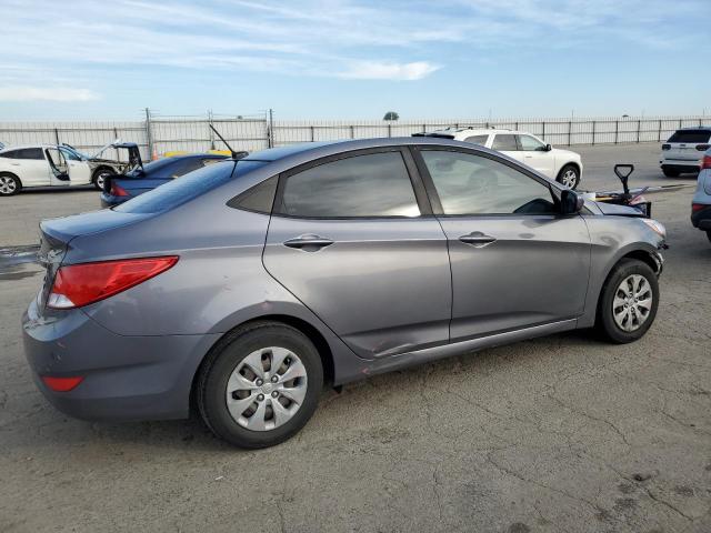 KMHCT4AE1HU168803 - 2017 HYUNDAI ACCENT SE GRAY photo 3