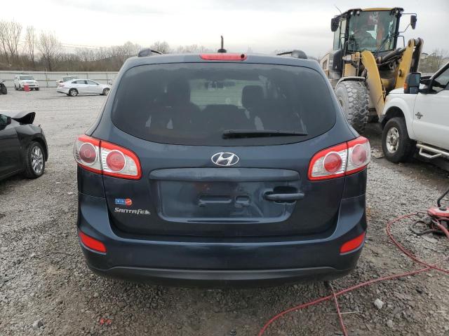 5XYZG3AB3CG124735 - 2012 HYUNDAI SANTA FE GLS BLUE photo 6