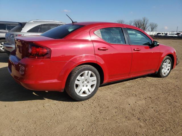 1C3CDZAG6DN749402 - 2013 DODGE AVENGER SE RED photo 3