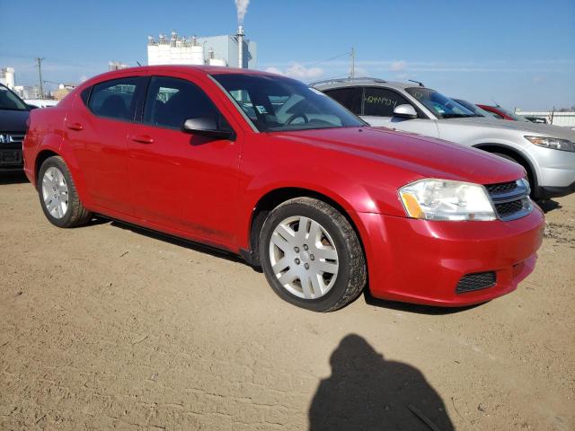 1C3CDZAG6DN749402 - 2013 DODGE AVENGER SE RED photo 4