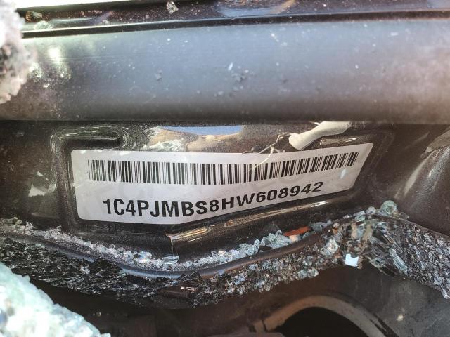 1C4PJMBS8HW608942 - 2017 JEEP CHEROKEE TRAILHAWK ნაცრისფერი ფოტო 14