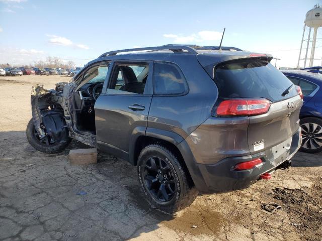 1C4PJMBS8HW608942 - 2017 JEEP CHEROKEE TRAILHAWK ნაცრისფერი ფოტო 2