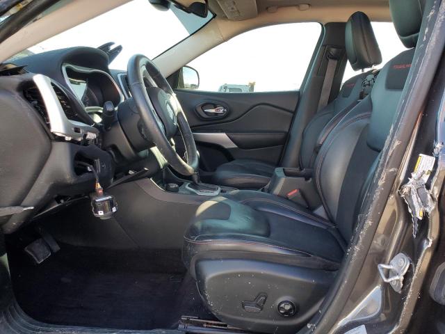 1C4PJMBS8HW608942 - 2017 JEEP CHEROKEE TRAILHAWK ნაცრისფერი ფოტო 7