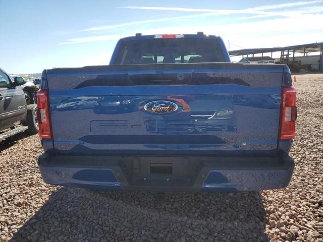 1FTEW1C88NKF00964 - 2022 FORD F150 SUPERCREW BLUE photo 6