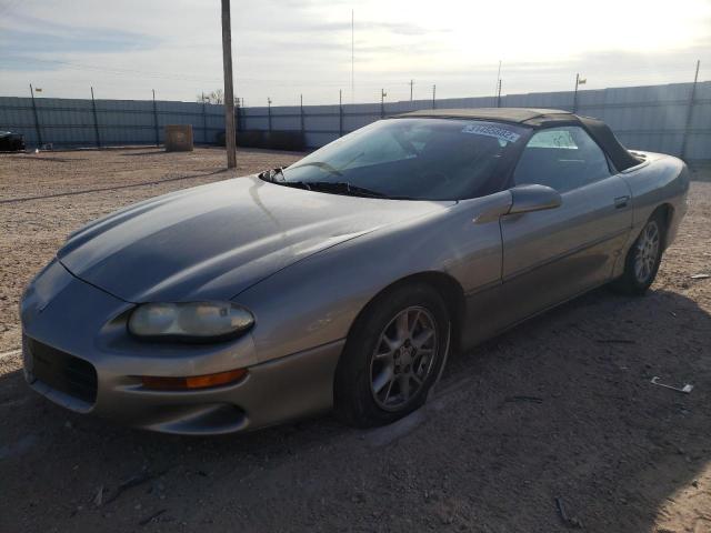 2G1FP32K512144917 - 2001 CHEVROLET CAMARO TAN photo 2