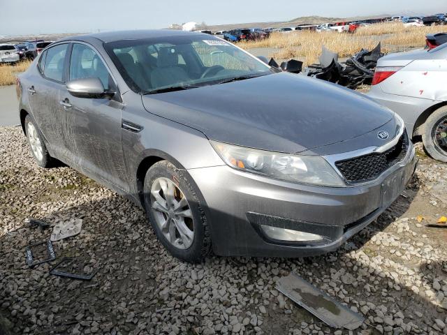 5XXGM4A72DG214384 - 2013 KIA OPTIMA LX GRAY photo 4