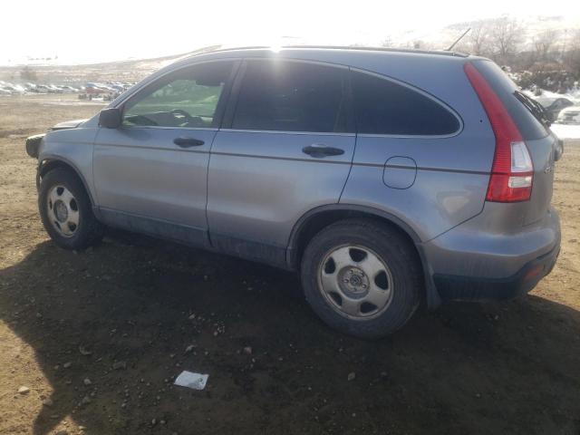 JHLRE48378C014151 - 2008 HONDA CR-V LX BLUE photo 2