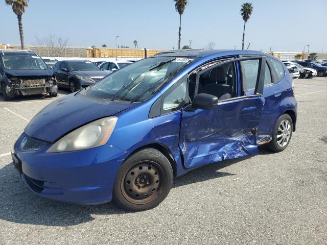 JHMGE88279C006179 - 2009 HONDA FIT BLUE photo 1