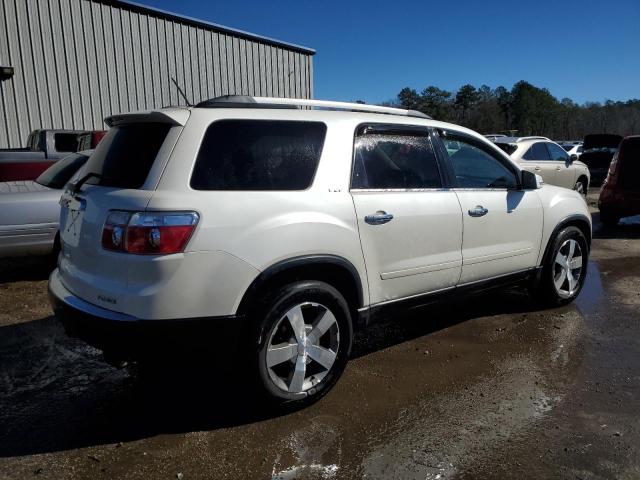 1GKKVRED3BJ243751 - 2011 GMC ACADIA SLT-1 WHITE photo 3