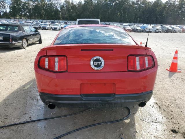 1ZVBP8CH2A5159320 - 2010 FORD MUSTANG GT RED photo 6