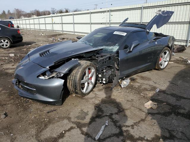 1G1YE2D74E5106171 - 2014 CHEVROLET CORVETTE STINGRAY 3LT GRAY photo 1