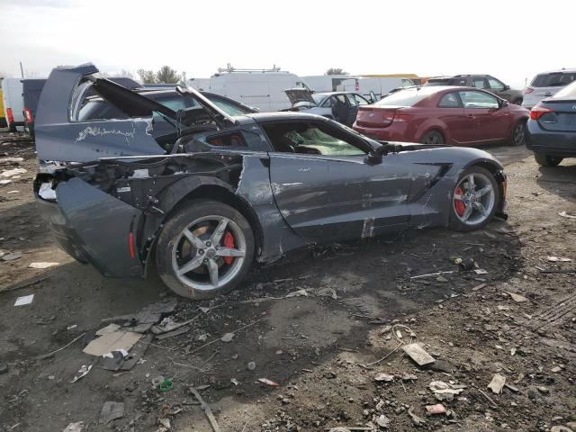 1G1YE2D74E5106171 - 2014 CHEVROLET CORVETTE STINGRAY 3LT GRAY photo 3