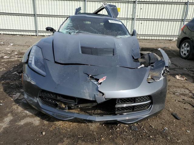 1G1YE2D74E5106171 - 2014 CHEVROLET CORVETTE STINGRAY 3LT GRAY photo 5