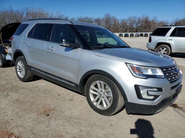 1FM5K7D85GGC29764 - 2016 FORD EXPLORER XLT SILVER photo 4