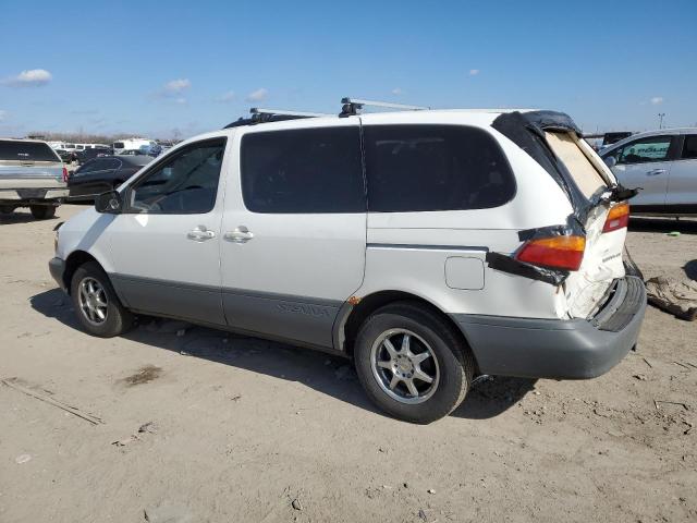 4T3ZF19C2YU224449 - 2000 TOYOTA SIENNA CE WHITE photo 2