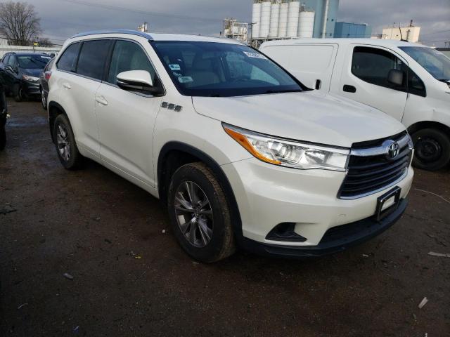 5TDJKRFH8ES013129 - 2014 TOYOTA HIGHLANDER XLE 白色 照片 4