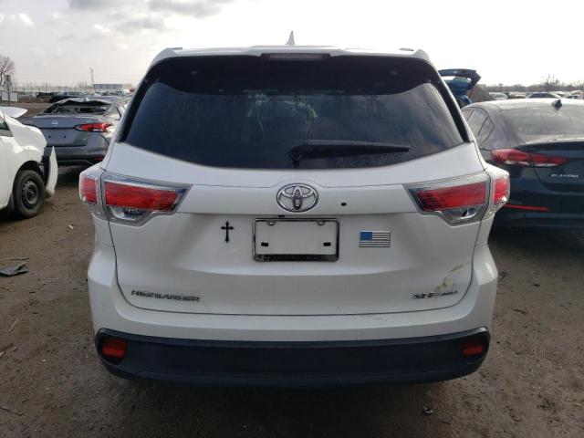5TDJKRFH8ES013129 - 2014 TOYOTA HIGHLANDER XLE 白色 照片 6