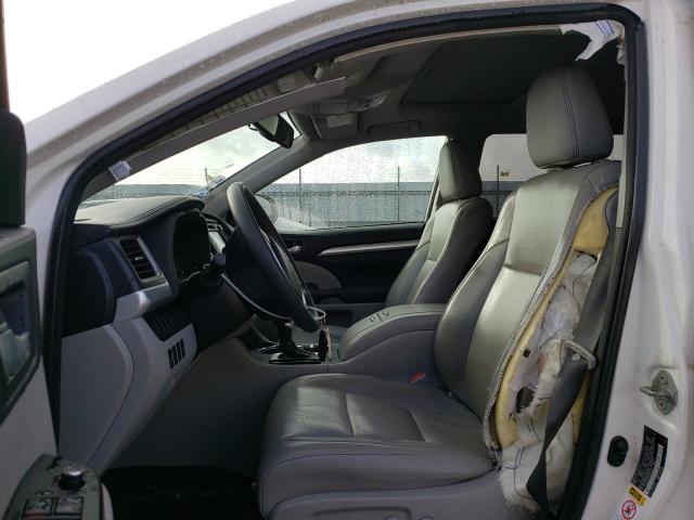 5TDJKRFH8ES013129 - 2014 TOYOTA HIGHLANDER XLE 白色 照片 7