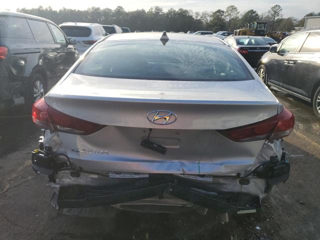 5NPD84LF0JH216548 - 2018 HYUNDAI ELANTRA SEL SILVER photo 6