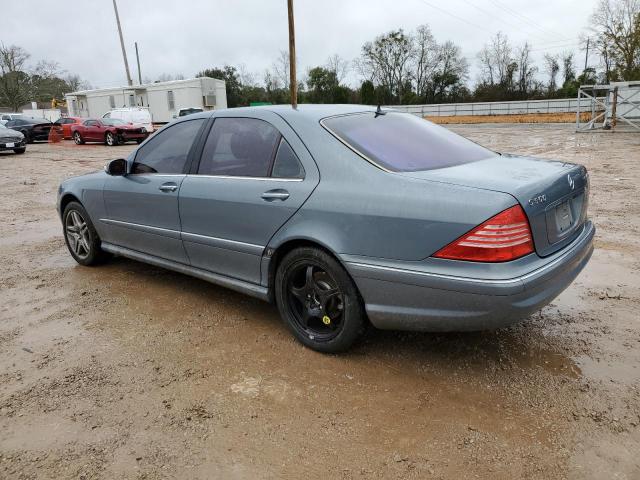 WDBNG75J36A477602 - 2006 MERCEDES-BENZ S 500 GRAY photo 2