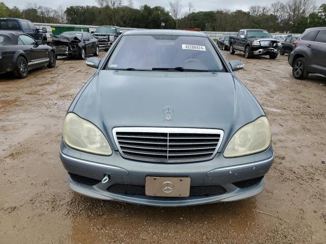 WDBNG75J36A477602 - 2006 MERCEDES-BENZ S 500 GRAY photo 5