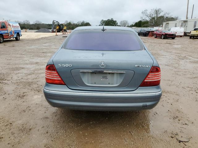 WDBNG75J36A477602 - 2006 MERCEDES-BENZ S 500 GRAY photo 6