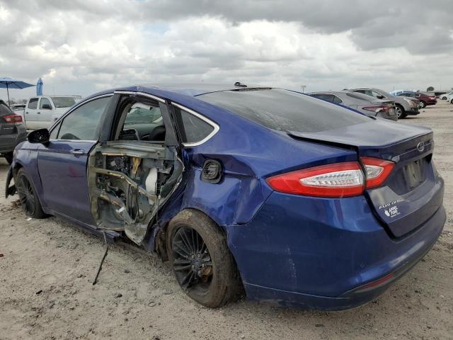 3FA6P0HD4ER184563 - 2014 FORD FUSION SE BLUE photo 2