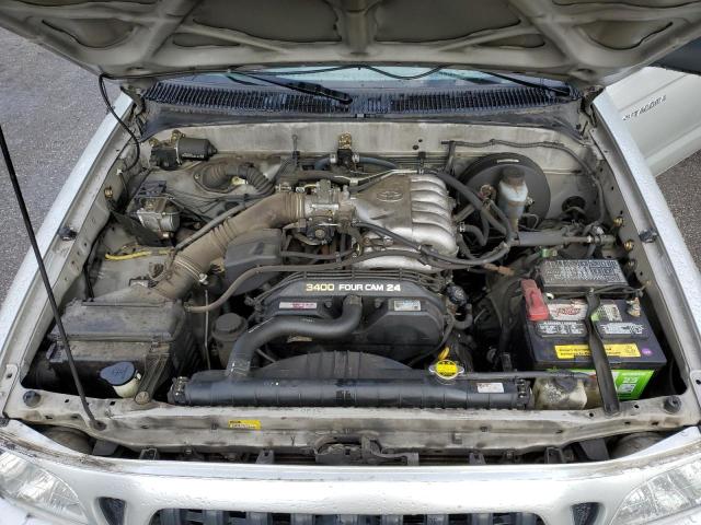 5TEWN72N34Z399800 - 2004 TOYOTA TACOMA XTRACAB SILVER photo 11