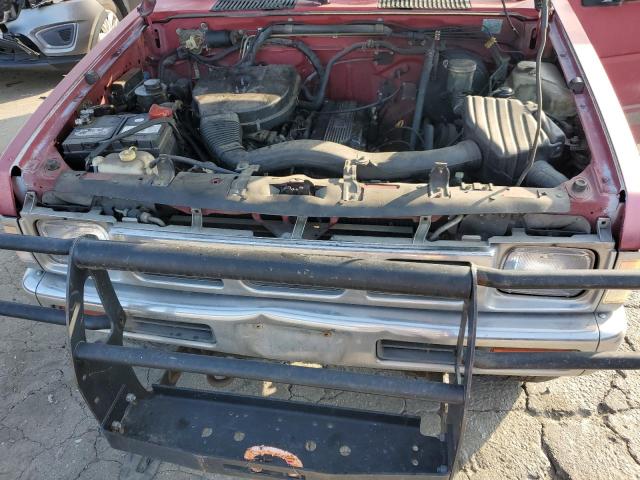 1N6SD16Y4PC338832 - 1993 NISSAN TRUCK KING CAB MAROON photo 11