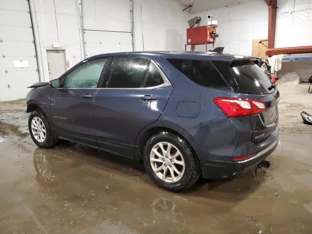 3GNAXSEV9JL406869 - 2018 CHEVROLET EQUINOX LT BLUE photo 2