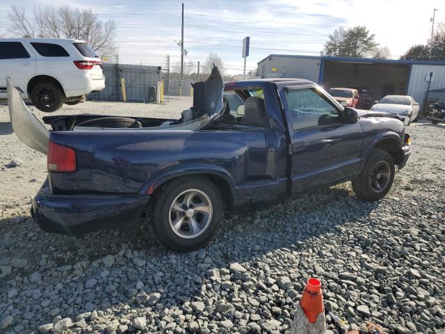 1GCCS1447Y8171318 - 2000 CHEVROLET S TRUCK S10 BLUE photo 3