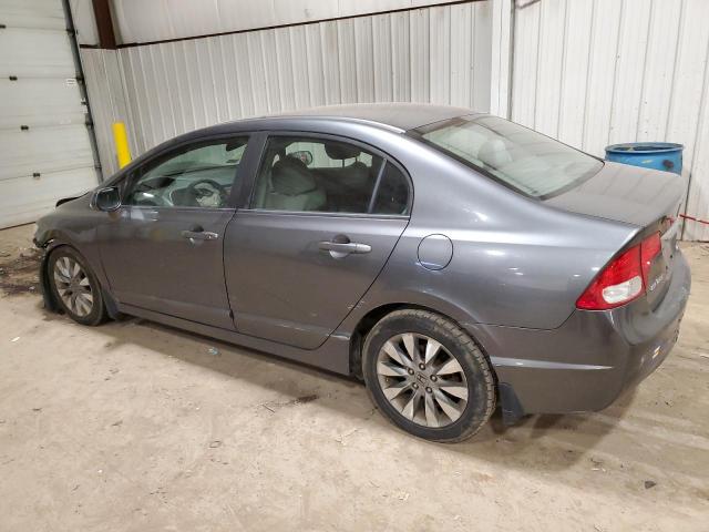 19XFA1F88AE031645 - 2010 HONDA CIVIC EX GRAY photo 2