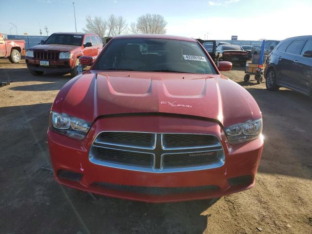 2C3CDXBG1DH516426 - 2013 DODGE CHARGER SE RED photo 5