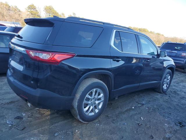 1GNEVHKW3LJ318692 - 2020 CHEVROLET TRAVERSE LT BLACK photo 3