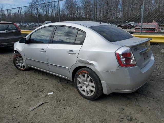 3N1AB6AP2BL684121 - 2011 NISSAN SENTRA 2.0 SILVER photo 2