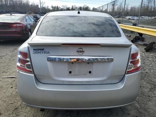 3N1AB6AP2BL684121 - 2011 NISSAN SENTRA 2.0 SILVER photo 6