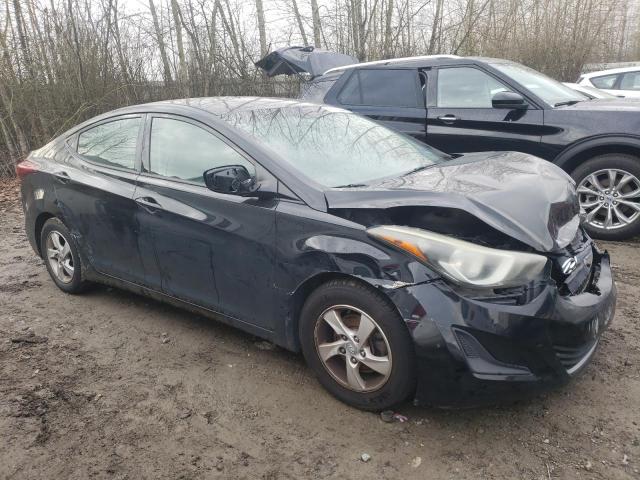 5NPDH4AE6EH549837 - 2014 HYUNDAI ELANTRA SE BLACK photo 4