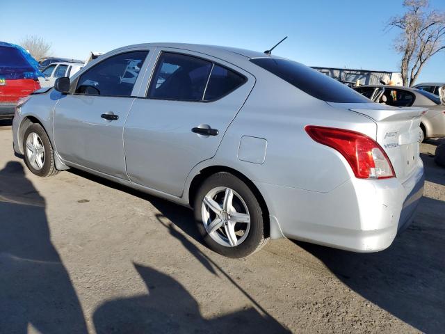 3N1CN7AP3FL906466 - 2015 NISSAN VERSA S SILVER photo 2