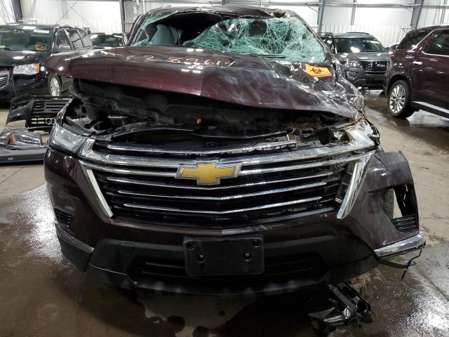 1GNEVGKW4NJ118594 - 2022 CHEVROLET TRAVERSE LT MAROON photo 5