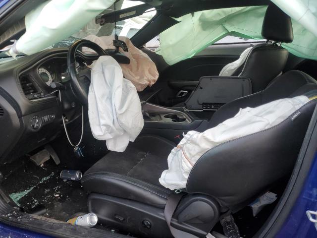 2C3CDZFJXMH646383 - 2021 DODGE CHALLENGER R/T SCAT PACK BLUE photo 7