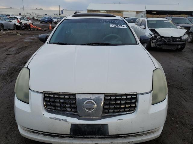 1N4BA41E74C918944 - 2004 NISSAN MAXIMA SE WHITE photo 5